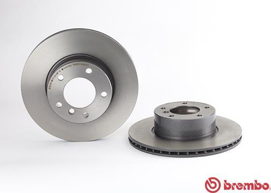 Brembo 09.6924.11 - Диск тормозной пер. вент. (в коробке 2шт., цена за 1шт.) BMW 5 (E39) 11/95-06/03 / BMW 5 Touring (E3 autosila-amz.com