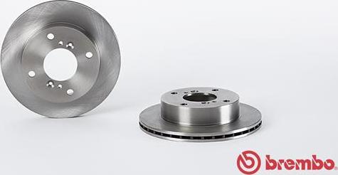 Brembo 09.6741.10 - Тормозной диск autosila-amz.com