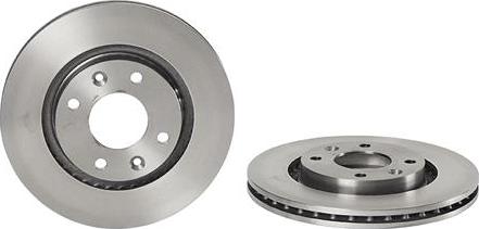 Brembo 09869510 - Тормозной диск autosila-amz.com