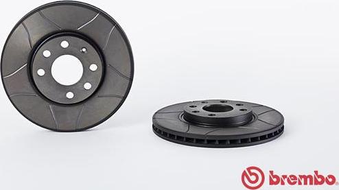 Brembo 09.7628.75 - Диск тормозной VAUXHALL ASTRAVAN Mk IV (G) (08/98-) F / VAUXHALL ASTRA Mk IV (G) Hatchback (02/98-) autosila-amz.com