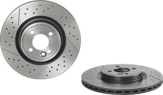 Brembo 09.A506.21 - Тормозной диск autosila-amz.com