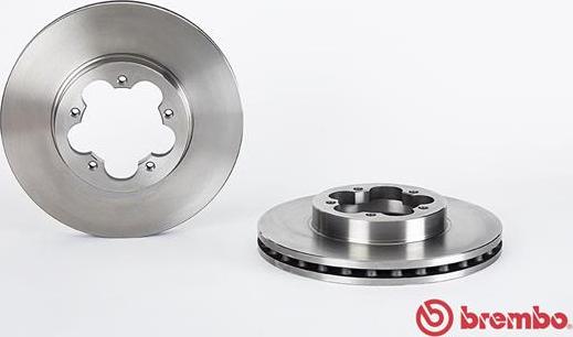 Brembo 09.A529.10 - Диск тормозной передн. FORD TRANSIT Box 04/06-> / FORD TRANSIT Bus 04/06-> / FORD TRANSIT Platform/ autosila-amz.com