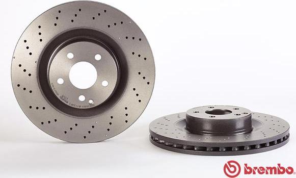 Brembo 09.A817.11 - Тормозной диск autosila-amz.com