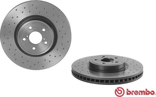 Brembo 09.A870.1X - Тормозной диск autosila-amz.com