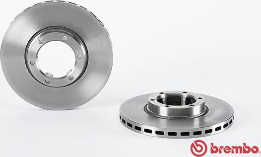 Brembo 09.A243.10 - Тормозной диск autosila-amz.com