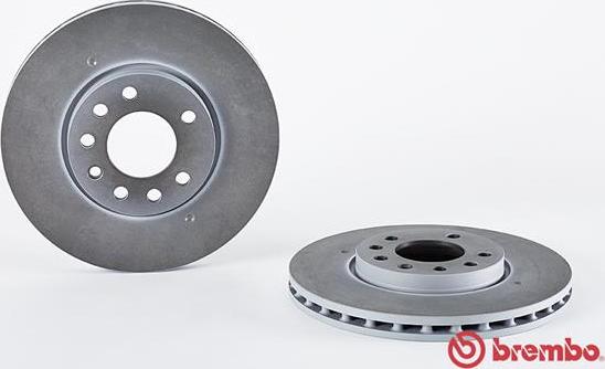 Brembo 09.A222.11 - Тормозной диск autosila-amz.com