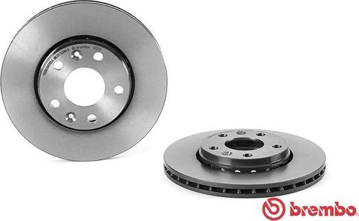 Brembo 09.A727.11 - 09.A727.11 диск тормозной передний! с покрытием\ Renault Duster/Megane 1.2-2.0/1.5D-1.9D 08> autosila-amz.com