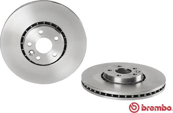 Brembo 09.B025.10 - Тормозной диск autosila-amz.com