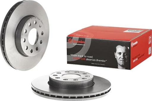 Brembo 09.C547.11 - Тормозной диск autosila-amz.com