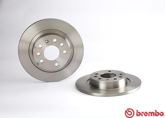 Brembo 08.9511.10 - Тормозной диск autosila-amz.com