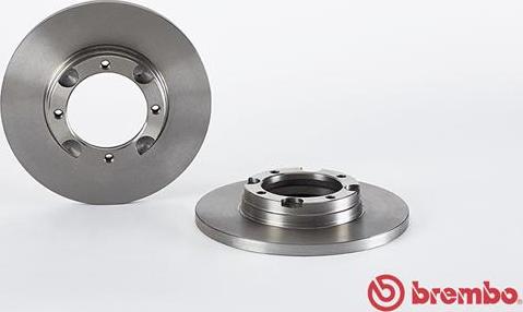 Brembo 08.4974.10 - Тормозной диск autosila-amz.com