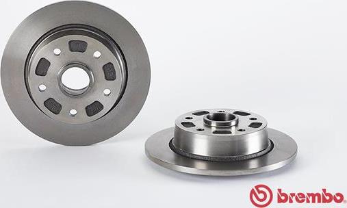 Brembo 08.5953.10 - Тормозной диск autosila-amz.com