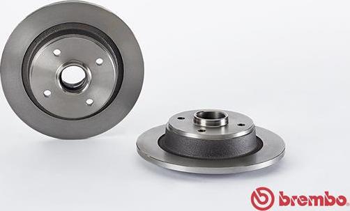 Brembo 08.5653.10 - Тормозной диск autosila-amz.com