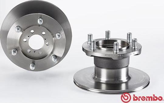 Brembo 08.5079.10 - Тормозной диск autosila-amz.com