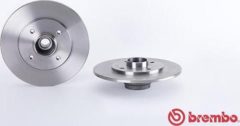 Brembo 08.5834.15 - Тормозной диск autosila-amz.com