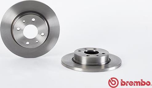 Brembo 08.5211.10 - Диск тормозной передн. LADA SAMARA (2108, 2109, 2115, 2113, 2114) 01/86-12/13 / LADA SAMARA Saloon autosila-amz.com