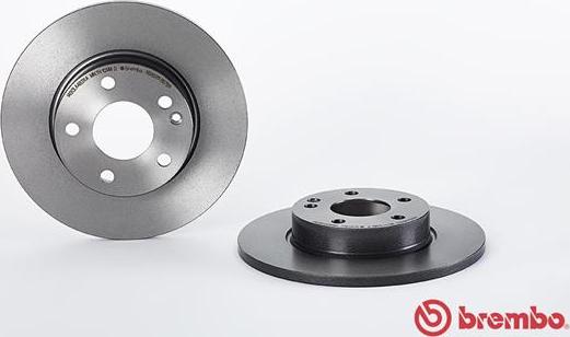 Brembo 08.8679.11 - Тормозной диск autosila-amz.com