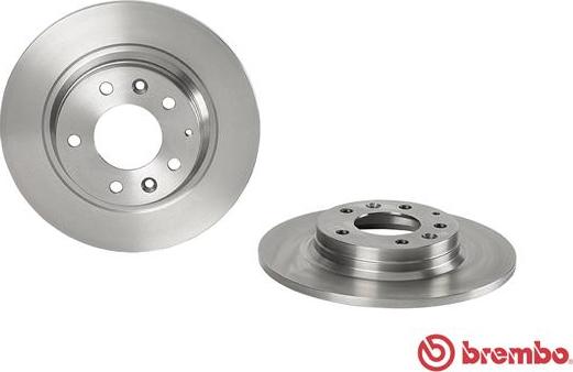 Brembo 08.A112.10 - Тормозной диск autosila-amz.com