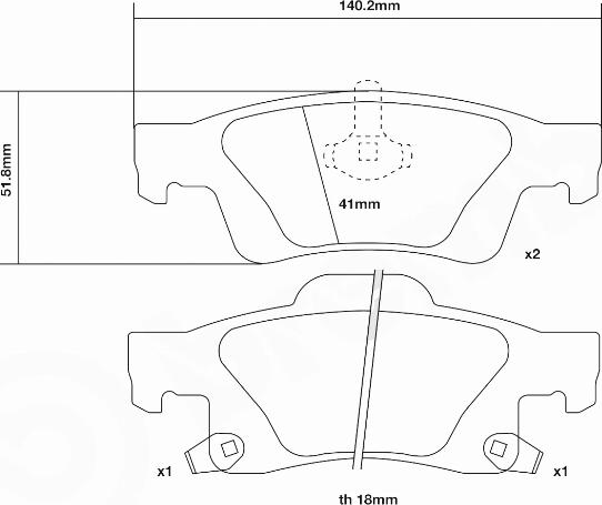 Brembo 07.B315.83 - Комплект высокоэффективных тормозных колодок autosila-amz.com