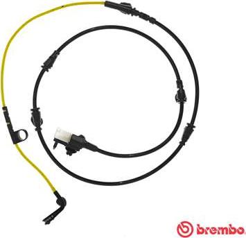 Brembo A 00 498 - Сигнализатор, износ тормозных колодок autosila-amz.com