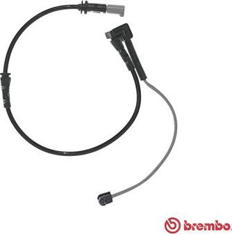 Brembo A 00 506 - Сигнализатор, износ тормозных колодок autosila-amz.com