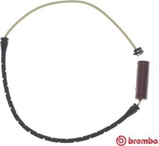 Brembo A 00 235 - Сигнализатор, износ тормозных колодок autosila-amz.com
