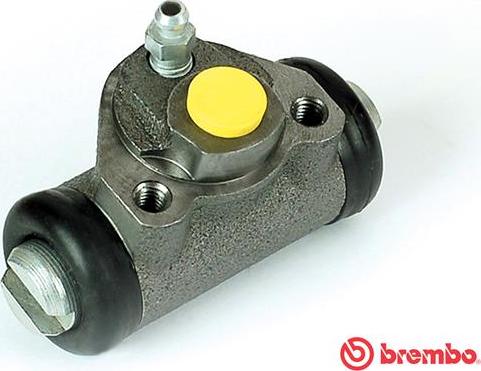 Brembo A 12 107 - Цилиндр тормозной колёсный задн. LADA 110 (2110) 01/95-12/12 / LADA 111 (2111) 01/95-> / LADA 112 (2 autosila-amz.com