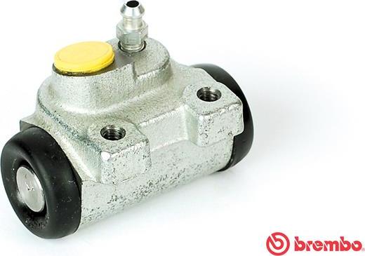 Brembo A 12 138 - Цилиндр тормозной колёсный задн. PEUGEOT 205 Box 02/83-07/90 / PEUGEOT 205 Box 03/94-05/97 / PEUGEOT autosila-amz.com