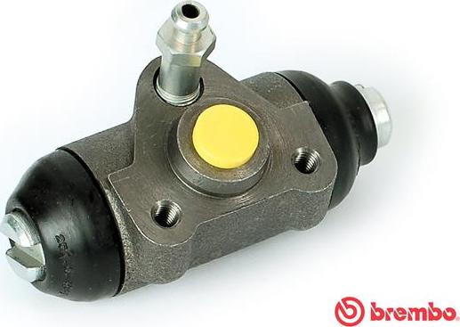 Brembo A 12 218 - Цилиндр тормозной колёсный задн. SKODA FAVORIT (781) 05/89-09/94 autosila-amz.com