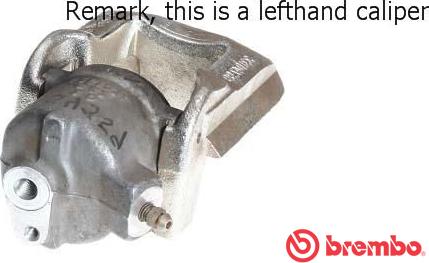 Brembo F 23 013 - Тормозной суппорт autosila-amz.com