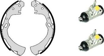 Brembo H 56 020 - Комплект тормозных колодок, барабанные autosila-amz.com