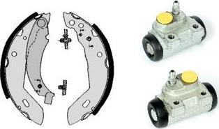 Brembo H 68 061 - Комплект тормозных колодок, барабанные autosila-amz.com