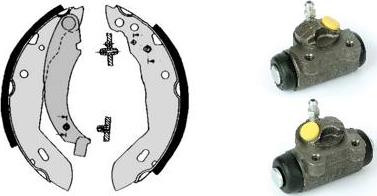 Brembo H 68 029 - Комплект тормозных колодок, барабанные autosila-amz.com