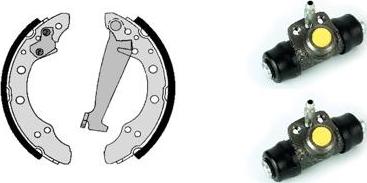 Brembo H 85 023 - Комплект тормозных колодок, барабанные autosila-amz.com