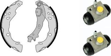 Brembo H 23 054 - Комплект тормозных колодок, барабанные autosila-amz.com