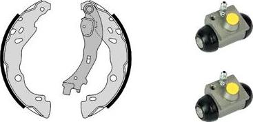 Brembo H 23 053 - Комплект тормозных колодок, барабанные autosila-amz.com