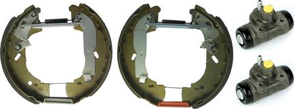 Brembo K 24 038 - Комплект тормозных колодок, барабанные autosila-amz.com