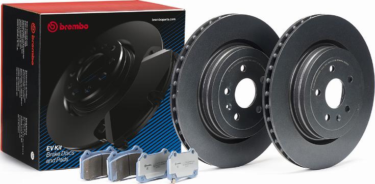 Brembo KT 08 023 - Дисковый тормозной механизм, комплект autosila-amz.com