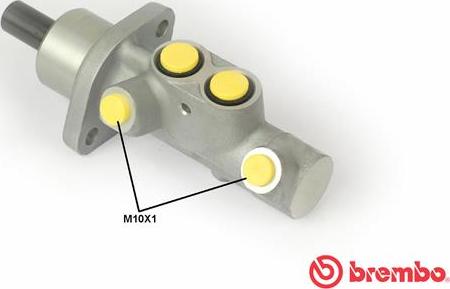 Brembo M 56 001 - Главный тормозной цилиндр autosila-amz.com