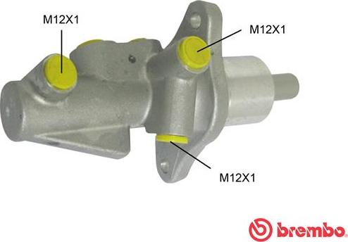 Brembo M 06 026 - Главный тормозной цилиндр autosila-amz.com