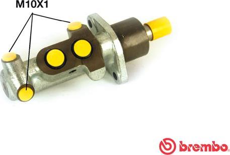 Brembo M 83 015 - Главный тормозной цилиндр autosila-amz.com