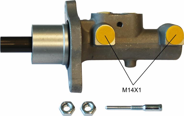 Brembo M 24 126 - Главный тормозной цилиндр autosila-amz.com