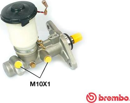 Brembo M 28 006 - Главный тормозной цилиндр autosila-amz.com