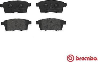 Brembo P 49 041 - Тормозные колодки, дисковые, комплект autosila-amz.com