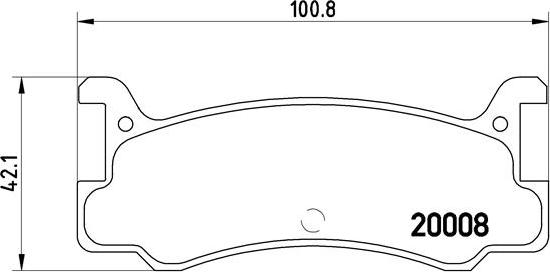 Brembo P 49 005 - Тормозные колодки, дисковые, комплект autosila-amz.com