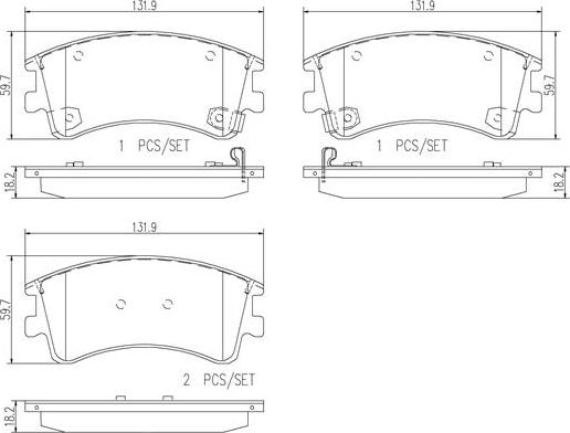 Brembo P49032N - Тормозные колодки, дисковые, комплект autosila-amz.com