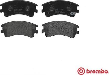 Brembo P 49 032 - Тормозные колодки, дисковые, комплект autosila-amz.com