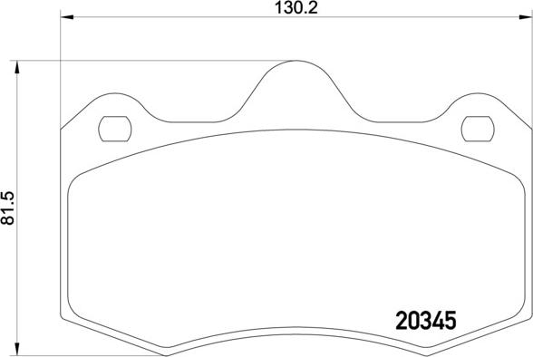 Brembo P 47 001 - Тормозные колодки, дисковые, комплект autosila-amz.com