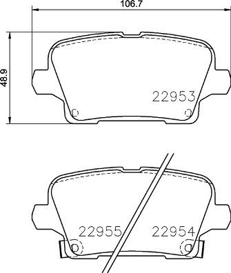 Brembo P 59 097 - Тормозные колодки, дисковые, комплект autosila-amz.com