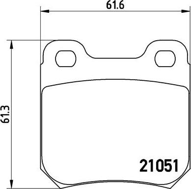 Brembo P 59 010 - Тормозные колодки, дисковые, комплект autosila-amz.com